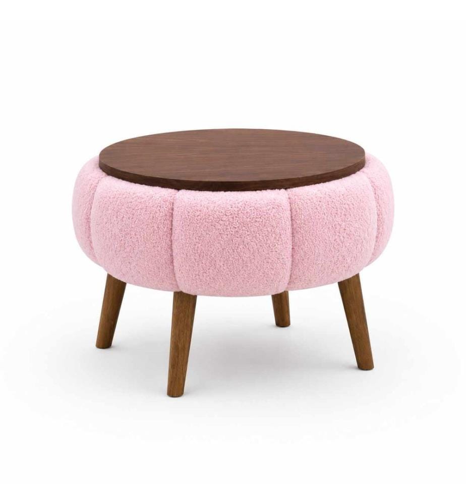 Table d'appoint Papatya - Rose
