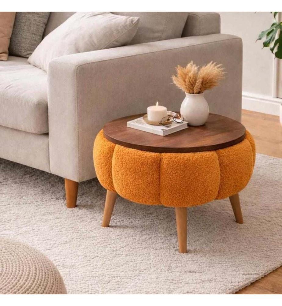 Table d'appoint Papatya - Orange