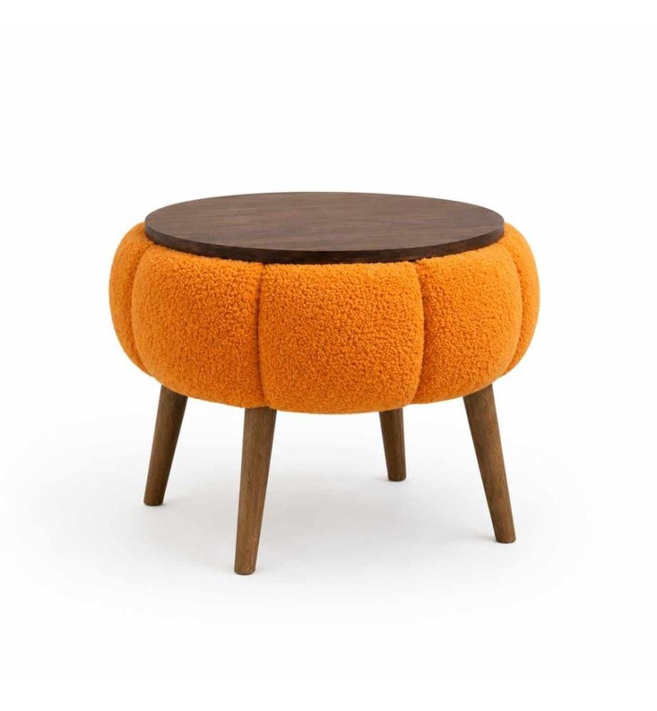 Table d'appoint Papatya - Orange