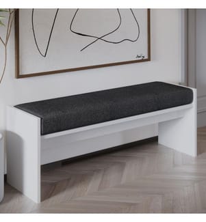 Banc Pearl - Blanc
