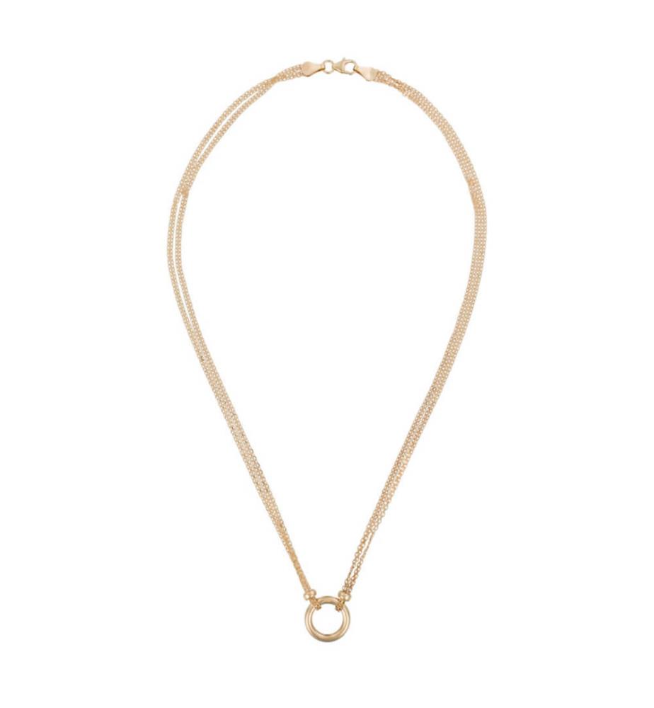 Halskette Round - Gelbgold - Gold
