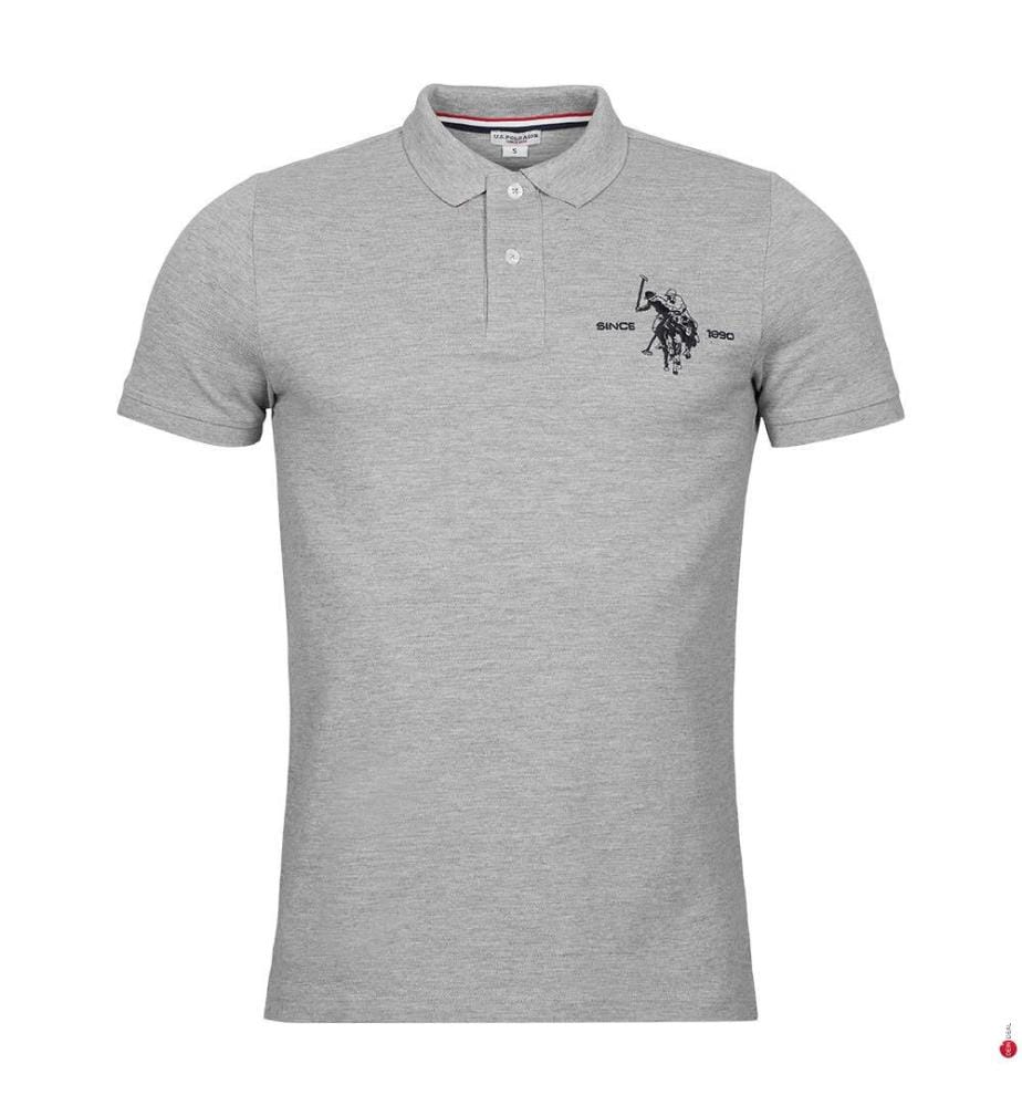 Poloshirt - Hellgrau