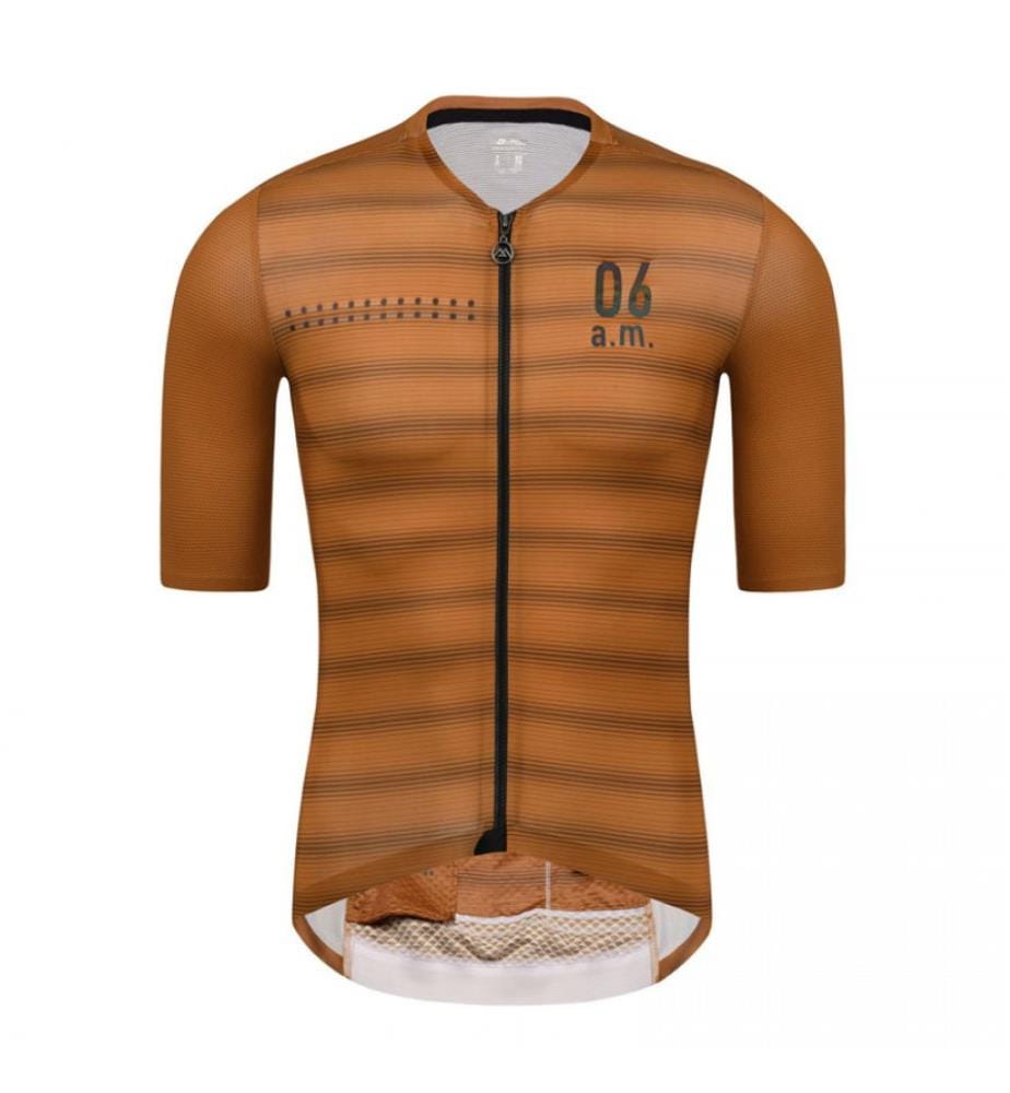 Radtrikot – Hellbraun