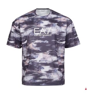 Dynamic Athlete T-Shirt aus Stoff - Mehrfarbig