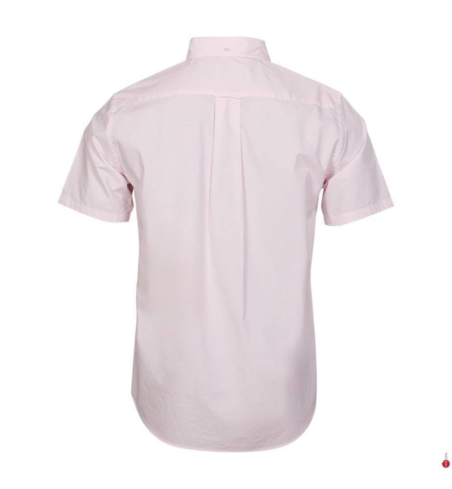 Popeline-Hemd Classic Fit - Blassrosa