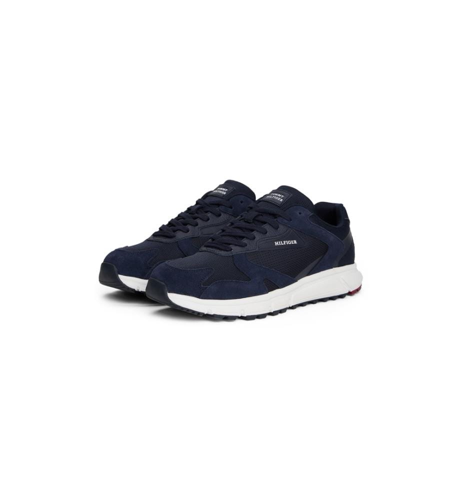 Sneaker aus Wildleder – Blau
