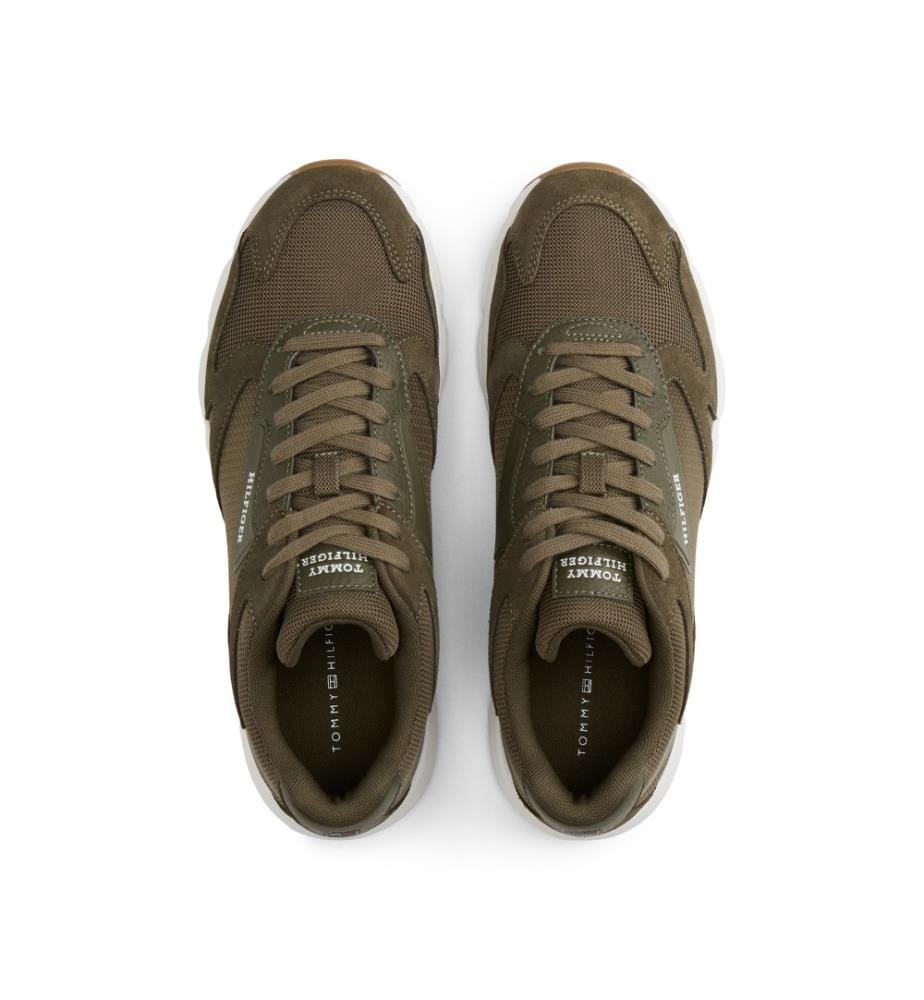 Sneaker aus Wildleder – Khaki