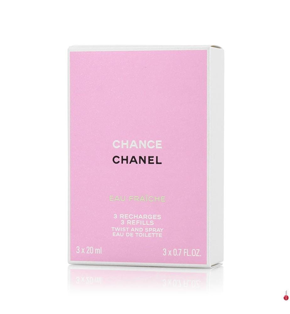 Eau de Toilette Chanel Chance - 3 x 20 ml