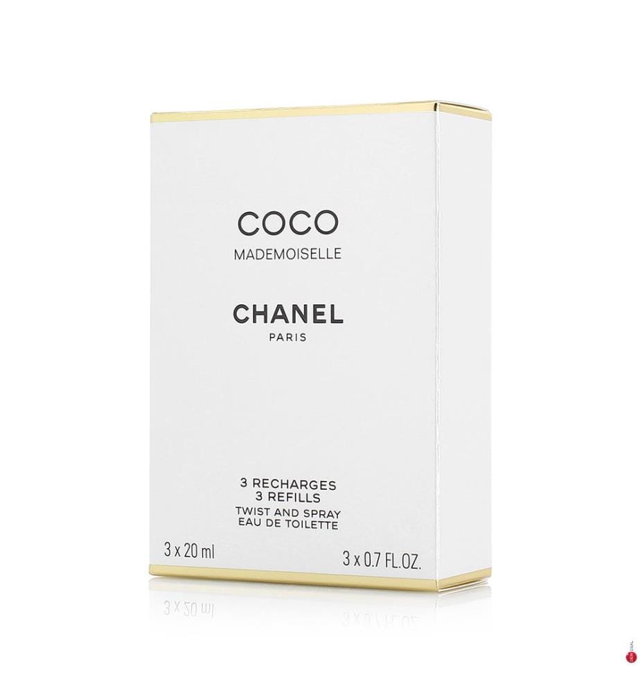 Eau de Toilette Coco Mademoiselle Chanel - 2 x 20 ml