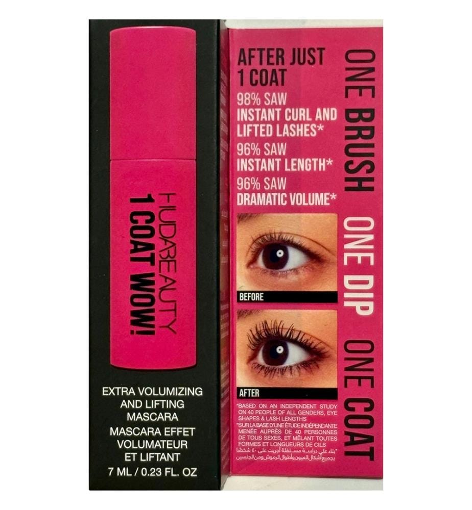One Coat Wow! Mascara für extra Volumen und Schwung - 7 ml