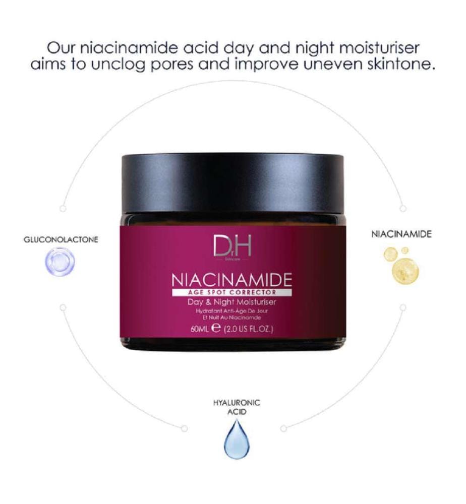 Crème hydratante jour et nuit à la niacinamide - 60ml