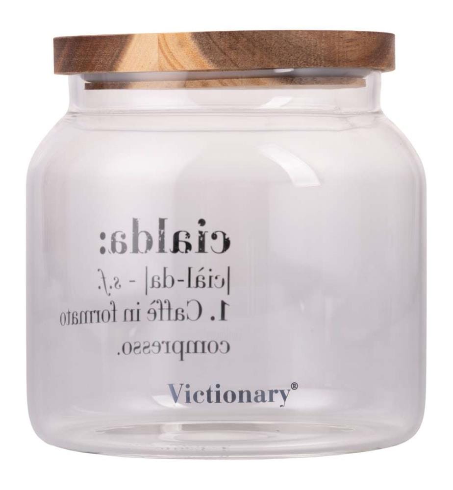 Victionary Waffelglas Glas/Akazie 1900ml