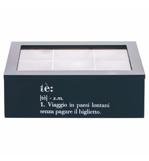 Victionary Blue Tea Box - Blau und Weiss