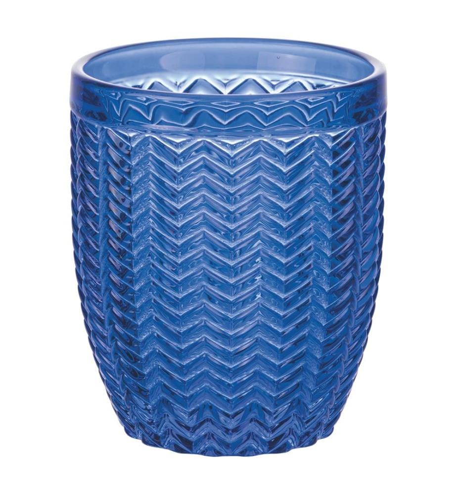 6er-Set Bechern Geometrien - Blau