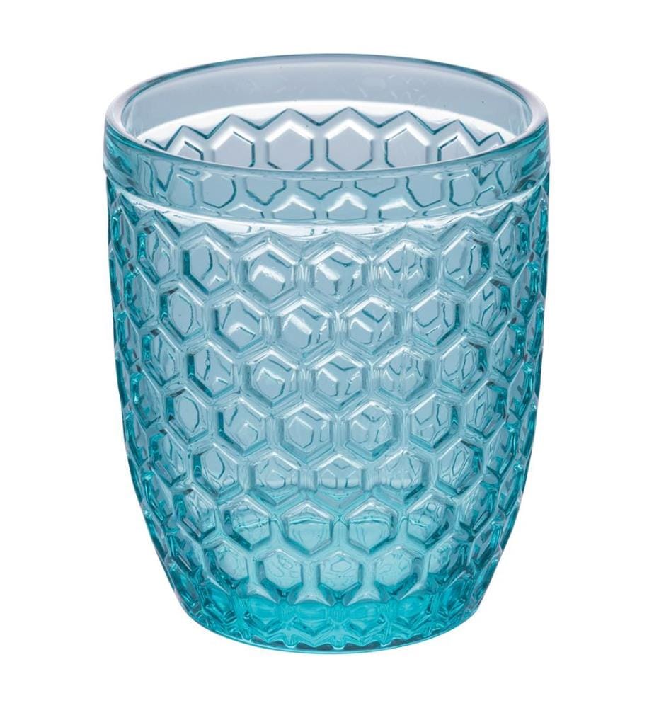 6er-Set Bechern Geometrien - Blau