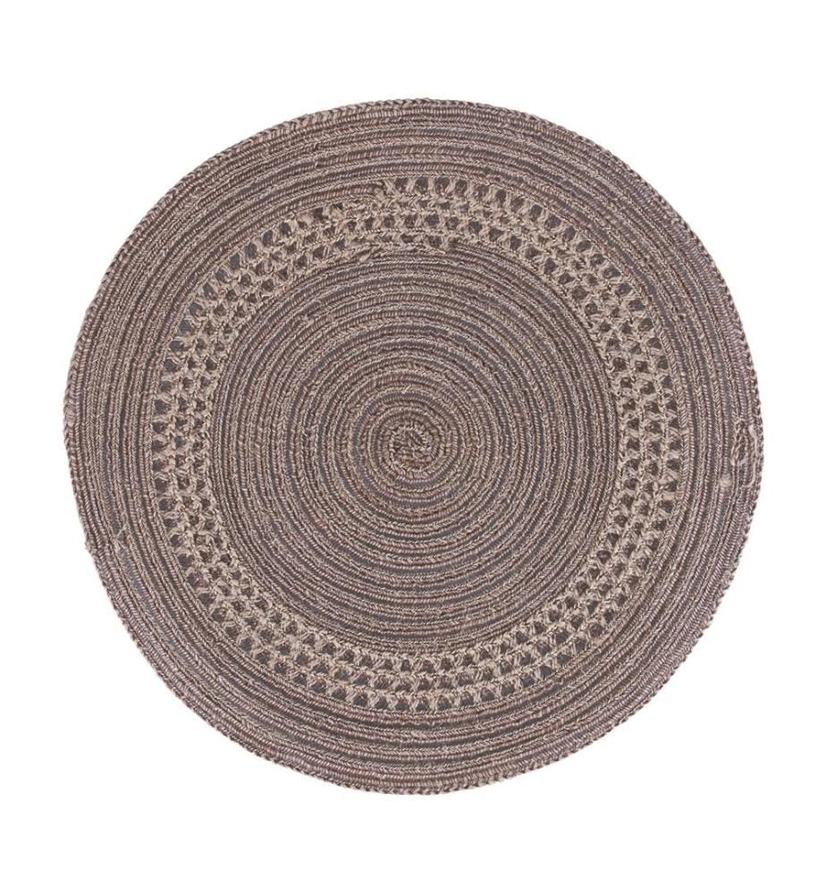 6er-Set Tischsets aus Leinen Schokolade - zufällige Farbe