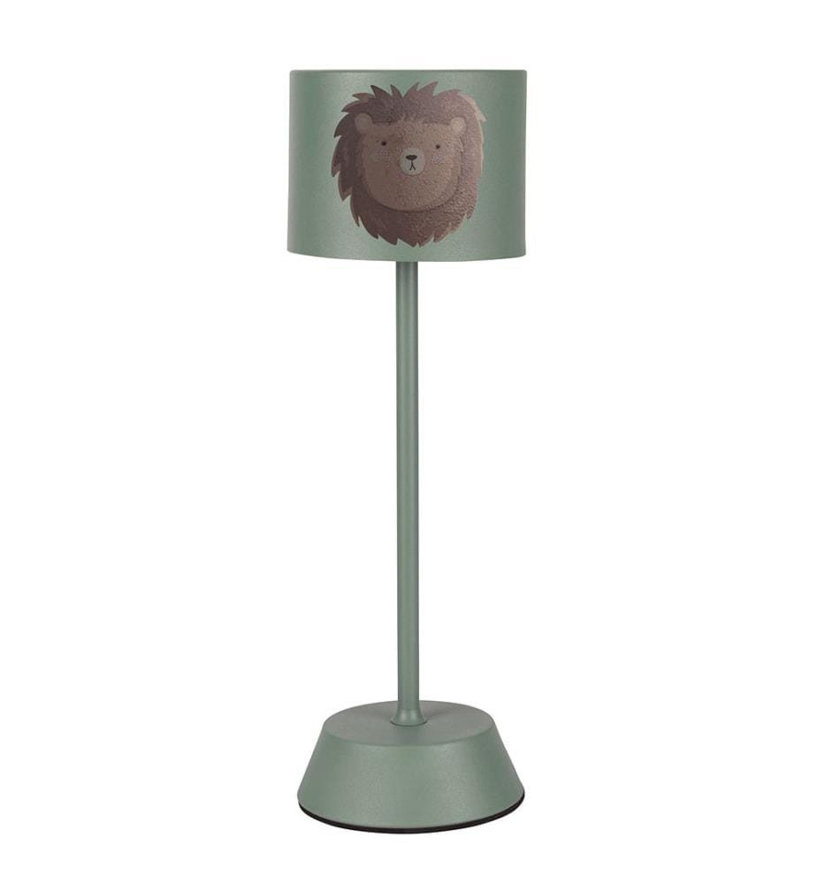 Lampada da tavolo Les Petites Lion / Hippo - Azzurro