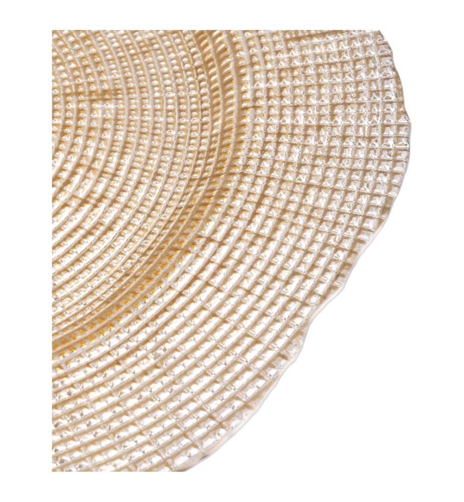 Glasuntersetzer - Beige