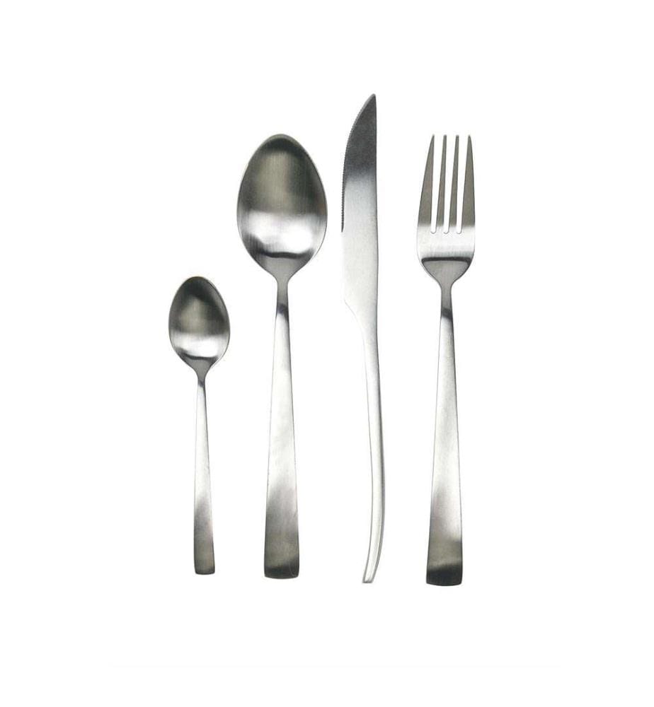 24-teiliges Besteckset Park Avenue - Stahl / Silber