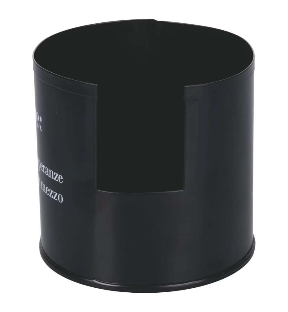 Glashalter aus Metall - Schwarz / Weiss / Victionary