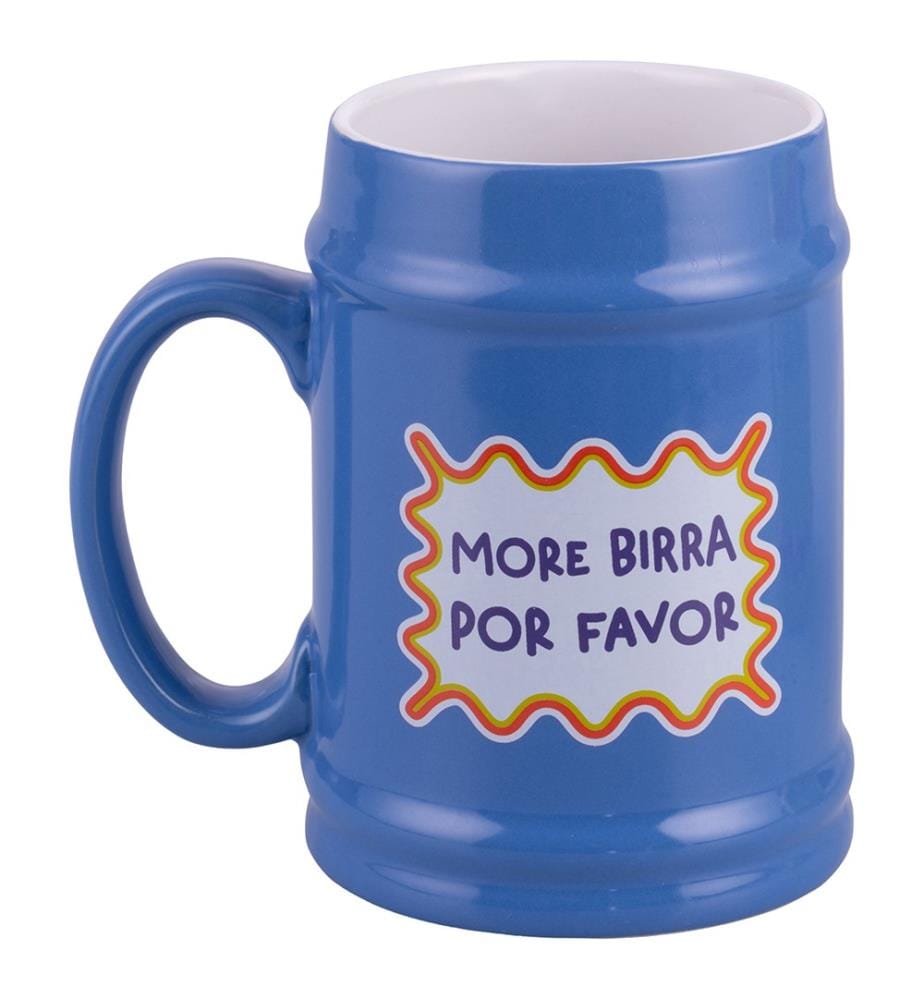 More Amor Bierbecher 2er-Set - Grün und Hellblau