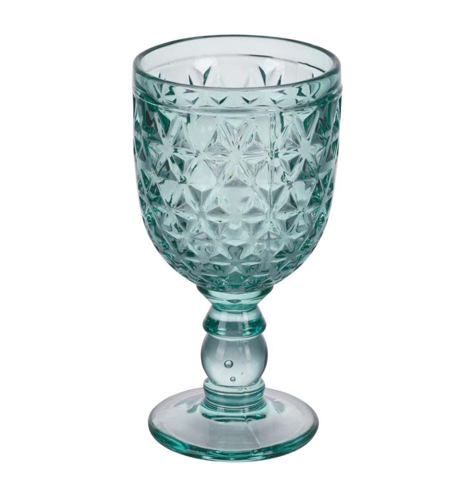 Set di 6 bicchieri da vino Ocean Geometry - Blu