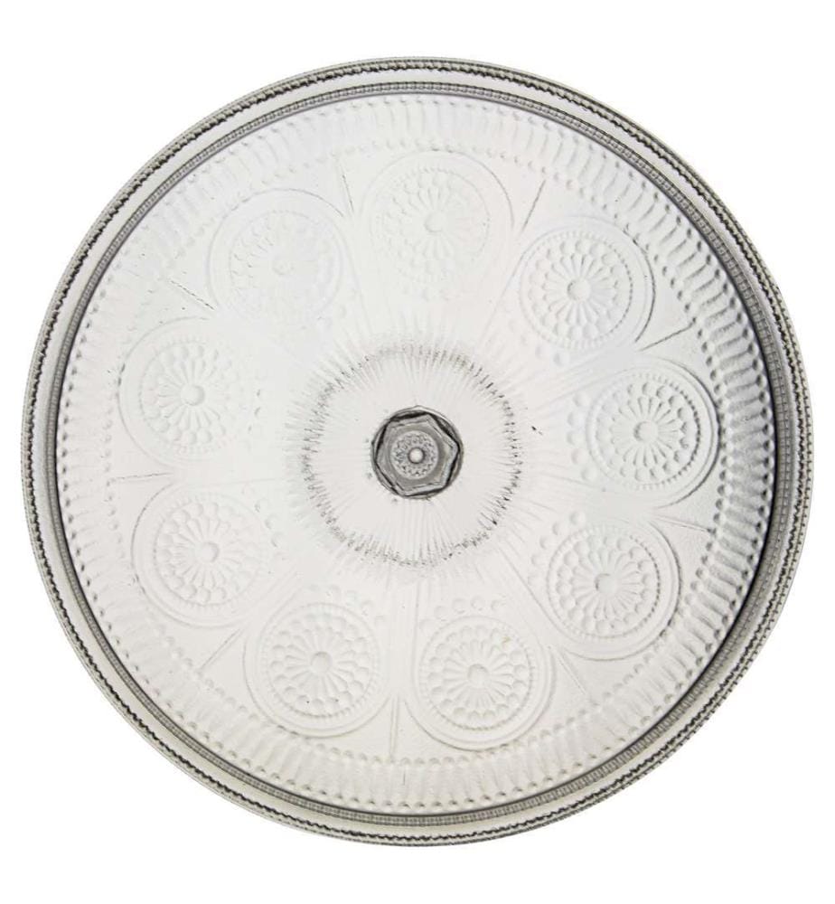 Support à gâteaux - 30 cm / Baroque / Transparent