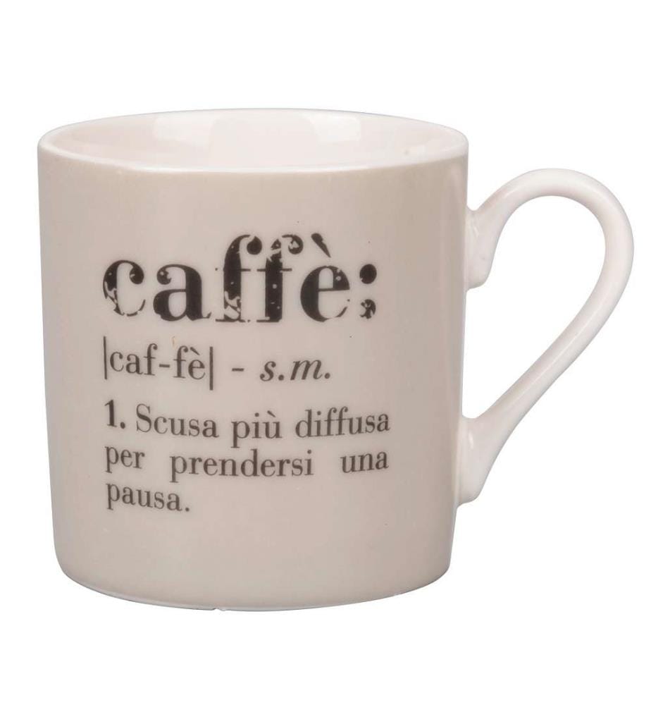 Set of 6 Coffee Cups 90 ml - Multicolor