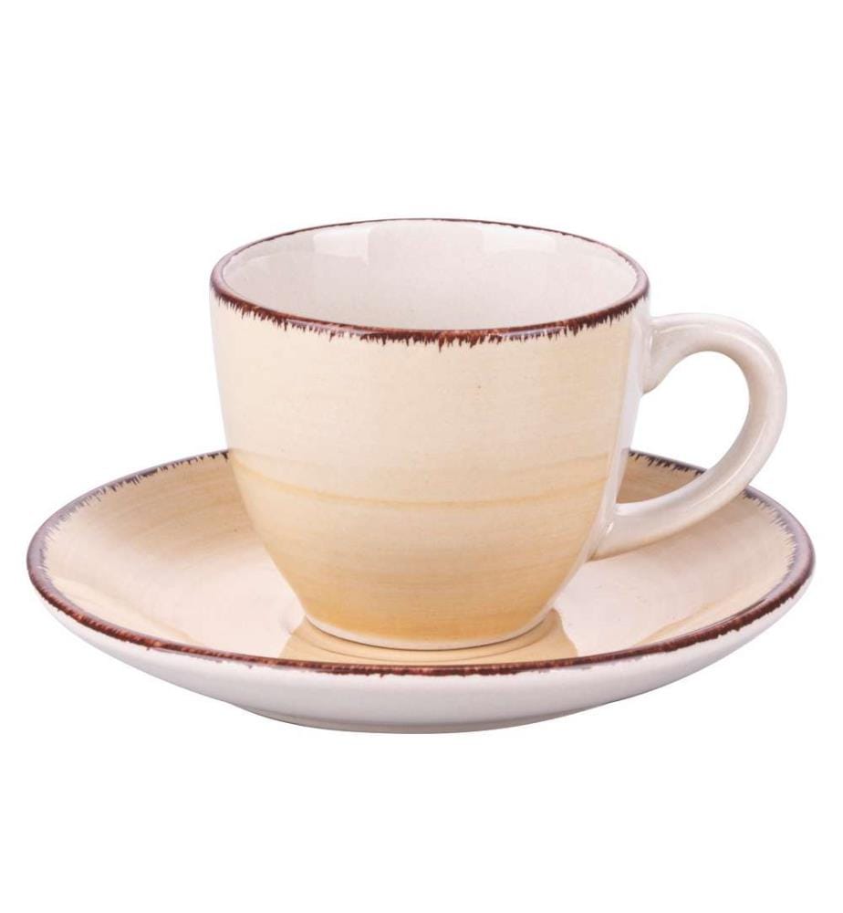 Set aus 6 Kaffeebechern Baita Chocolate - Brown