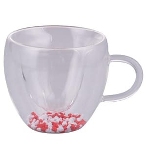 Good Morning Becher Herzen - 250 ml / Borosilikatglas