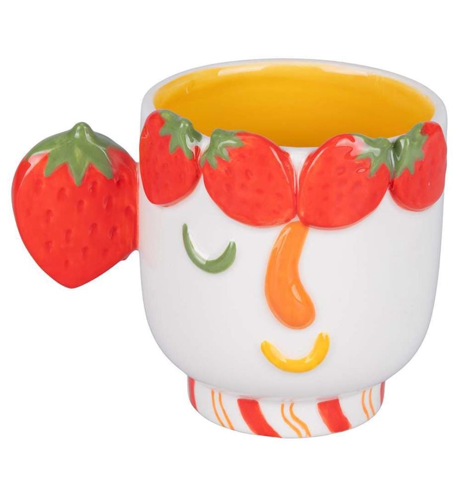 Set di 2 tazze Fruit Life - Face Design