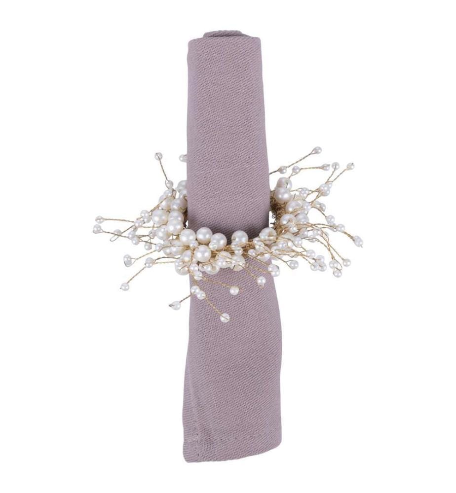 Towel Anello P - Gold / Pearls