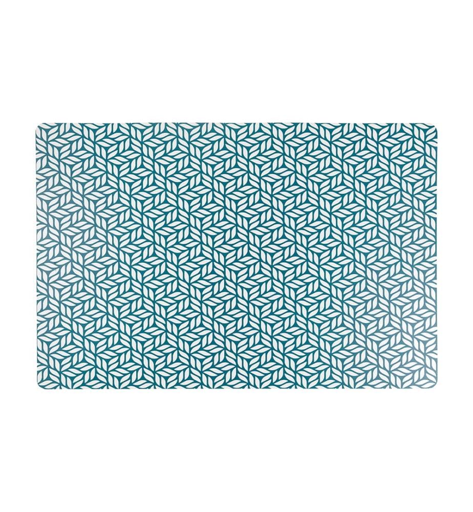 6er-Set Bali Leaf Doppelseitige Tischsets - Assortiert