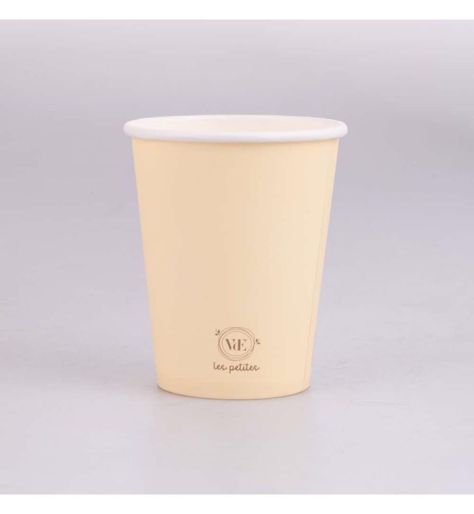 Set aus 18 Papierbechern - 250 ml / Zufallsdekor