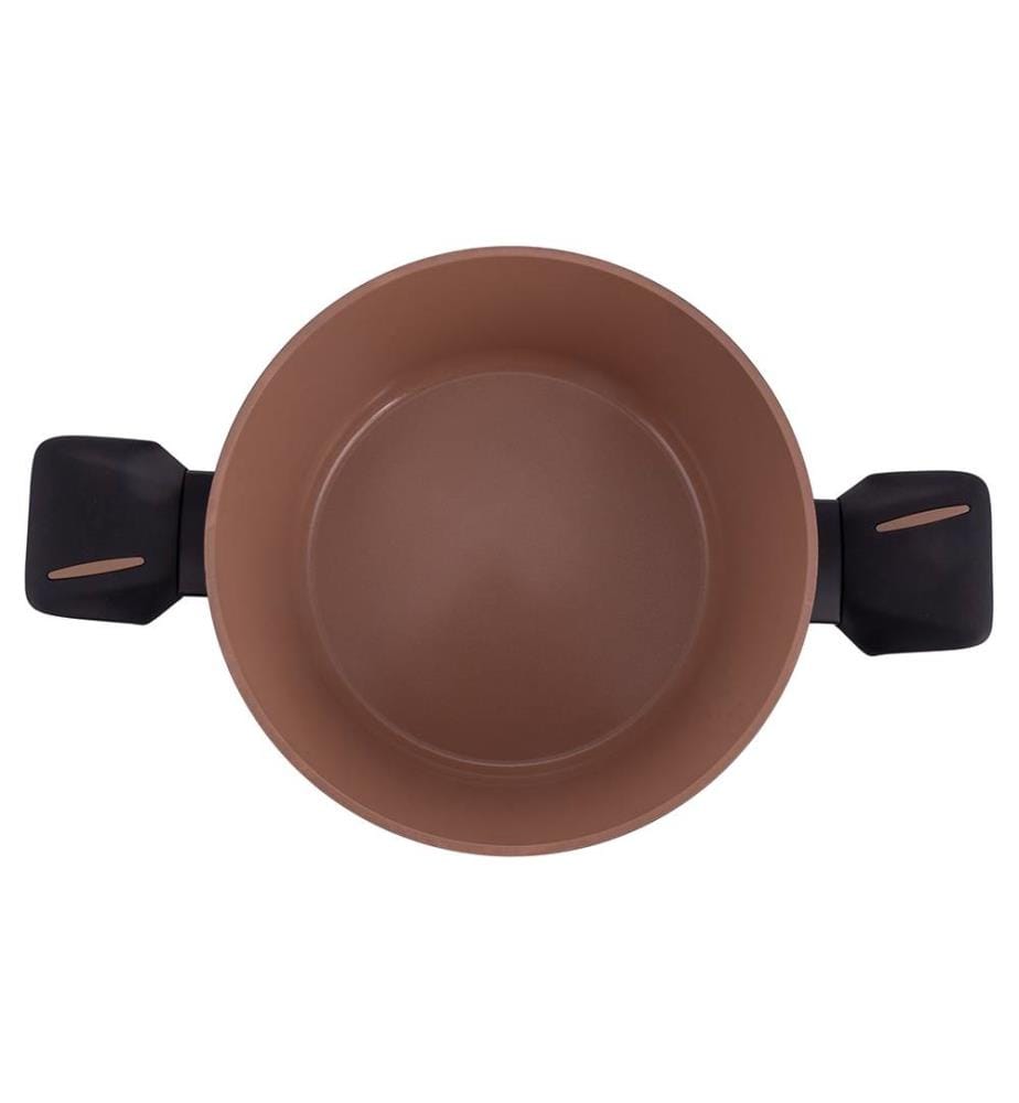 Casserole Radici Liquirizia avec couvercle - 24 cm / Noir