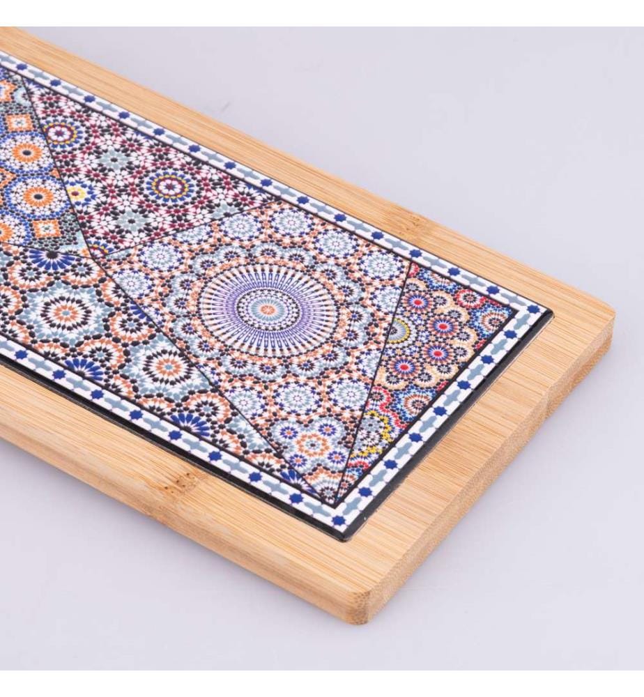 Kasbah-Schneidebrett mit Griff - 12,5 x 41,5 cm