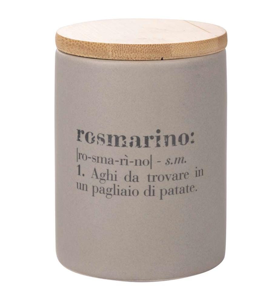 Rosmarin-Topf Victionary - Grau