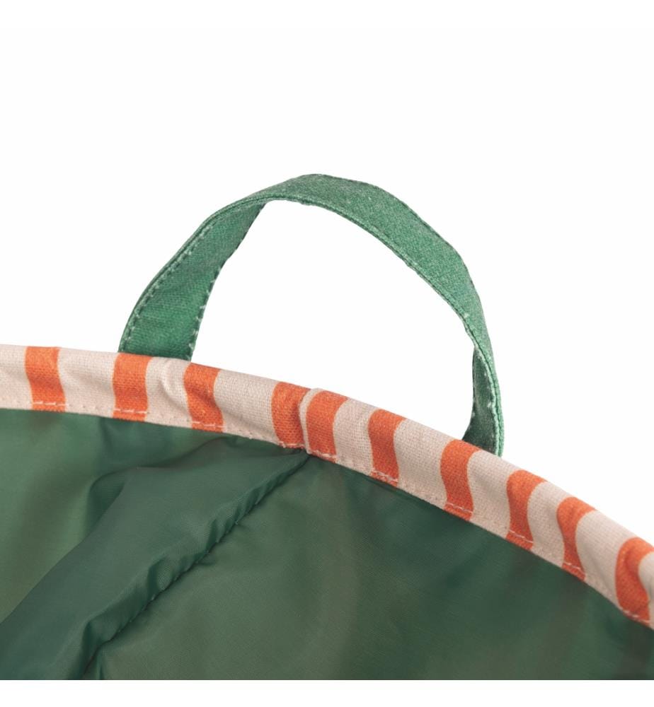 Panier à linge - Vert/Orange