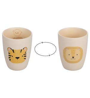 Les Petites Vde Zahnbürste 340ml Tiger/Leon - Beige + Multicolor