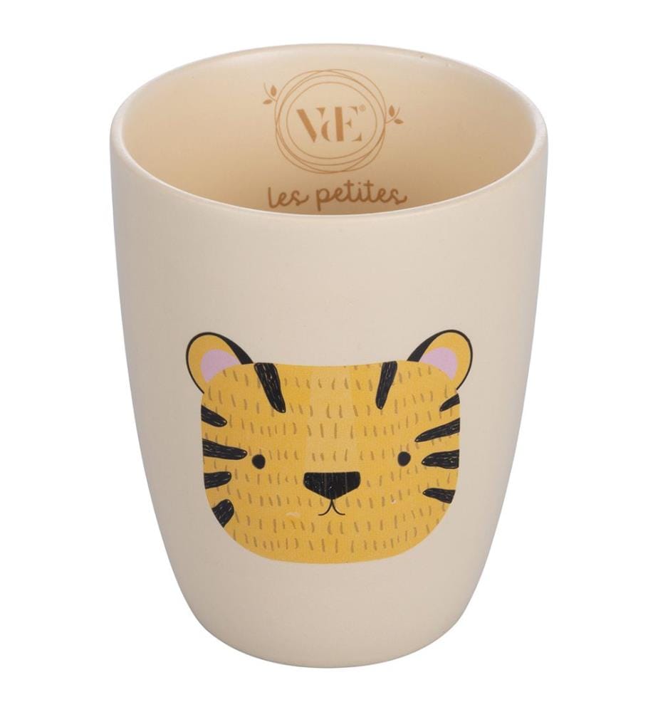 Les Petites Vde Brosse à dents 340ml Tiger/Leon - Beige + Multicolor