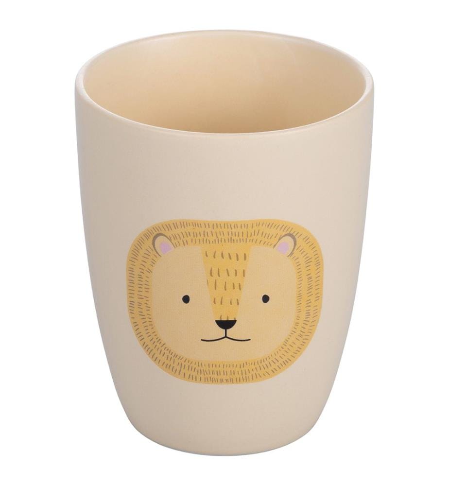 Les Petites Vde Brosse à dents 340ml Tiger/Leon - Beige + Multicolor