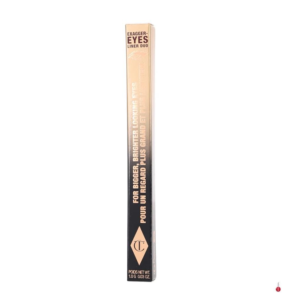 Exagger Eyes Liner Duo #Black - 1 g