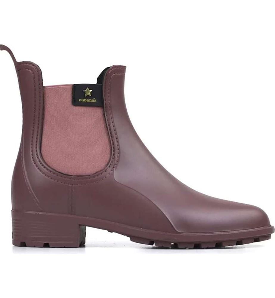 Rainy Matt Stiefeletten - Dunkelrosa