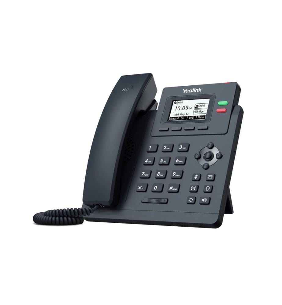 Téléphone de bureau Yealink SIP-T31G Gris