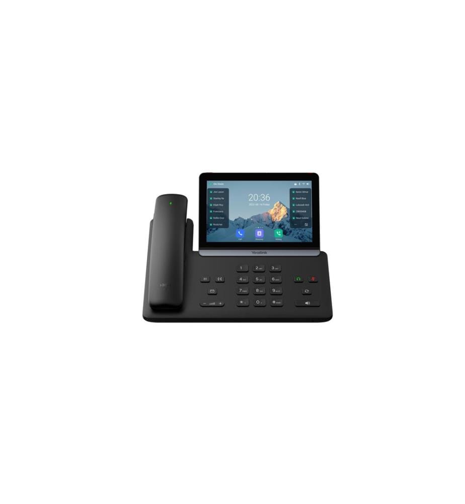 Téléphone de bureau Yealink SIP-T88W Pro Noir