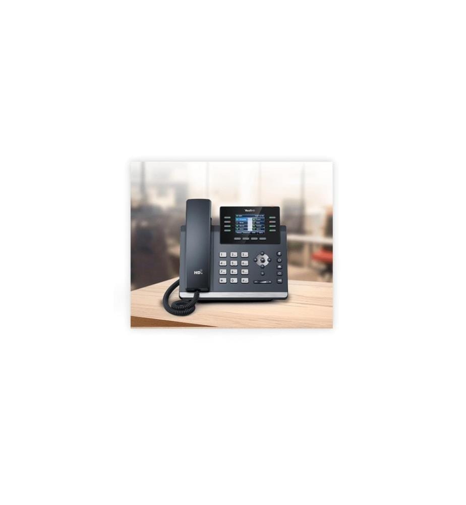 Yealink Téléphone de bureau SIP T4 (U) Series T44U POE Advanced Gris