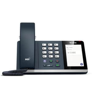 Yealink Téléphone de table MP45 Teams Edition Gris/Noir