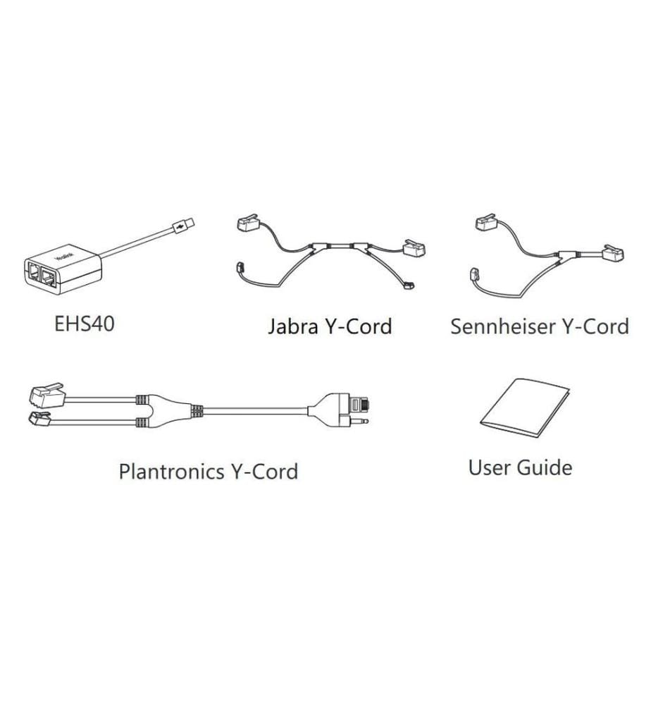 Yealink Adattatore EHS EHS40 USB-A - RJ-45/RJ-9