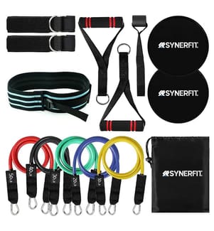 Set aus elastischen Widerstandsbändern / -röhren