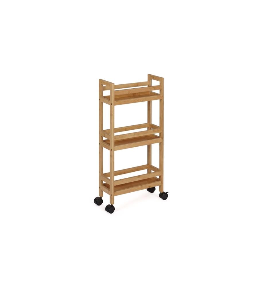 Beistelltisch Maya 36 x 15 x 74.5 cm - Braun & Schwarz